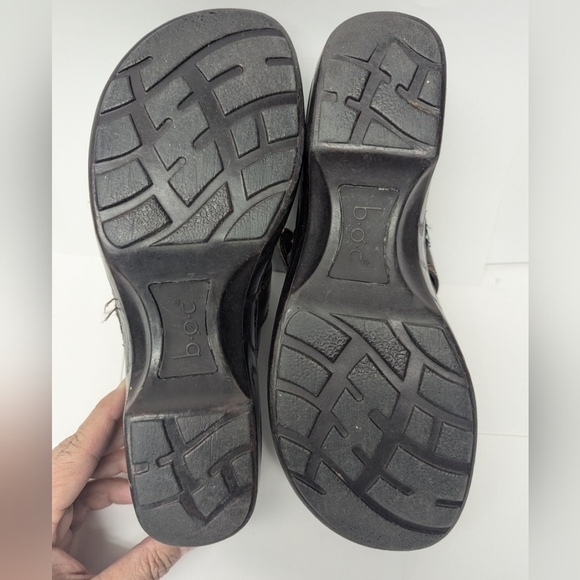 BOC Born size 9 brown leather clogs in excellent condition - Picture 4 of 16